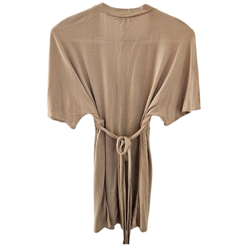 Loft Ladies V Neck Jersey Tshirt with Ties Size M - Picture 3 of 5